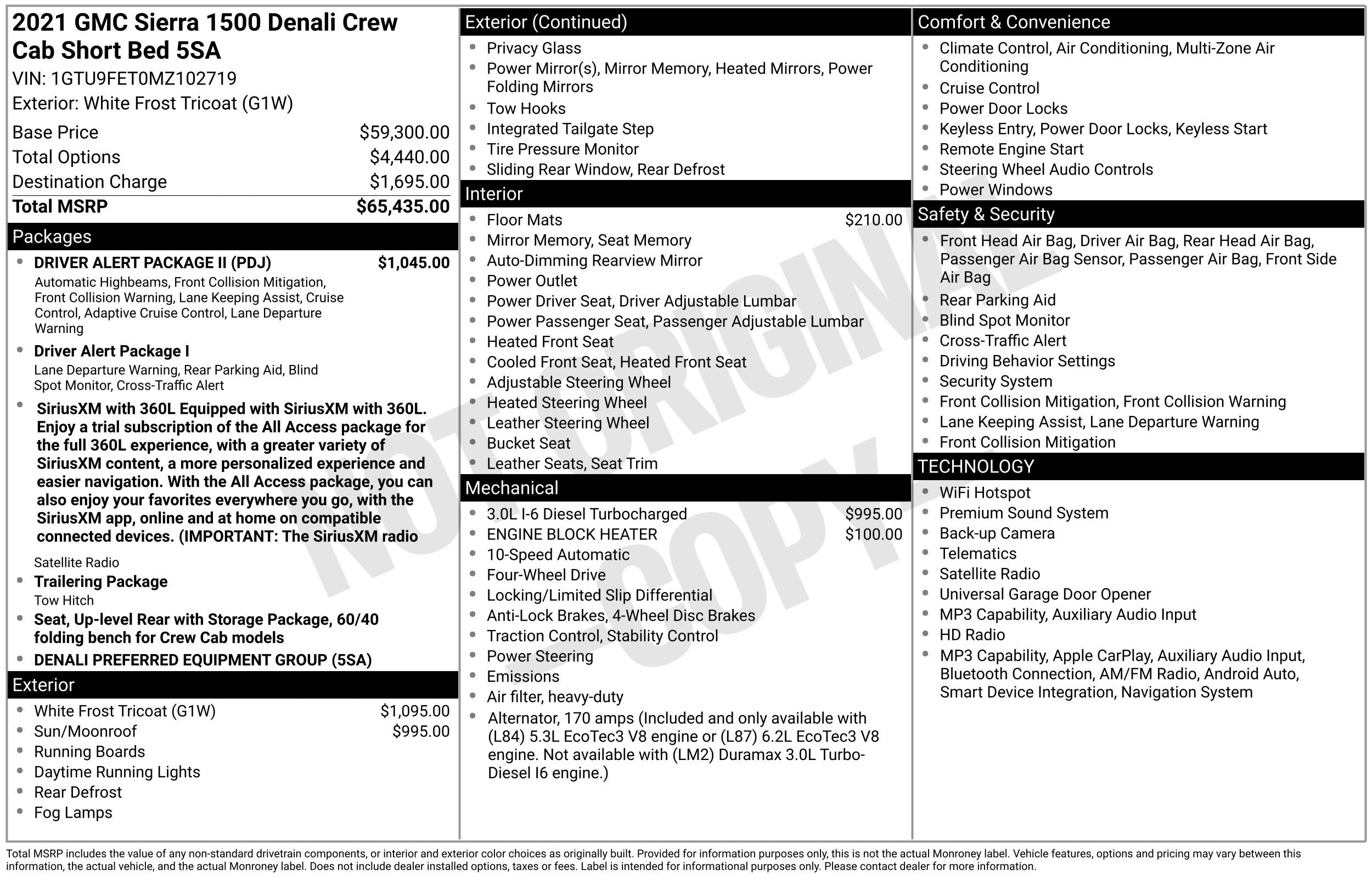 gmc sierra 1500 denali 2021 1GTU9FET0MZ102719 image gmc sierra 1500 denali 2021 1GTU9FET0MZ102719 image